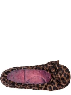TOTES Isotoner Big Bow Velour Ultra Comfort Ballet Slipper - Pink 8 TOTES Isotoner Big Bow Velour Ultra Comfort Ballet Slipper - Pink -Totes TFWRL SQ4 0000000063 PINK SLt