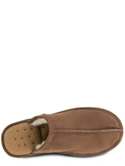 TOTES Isotoner Suede Mule - Tan -Totes TTQ4V SQ4 0000000011 TAN SLt