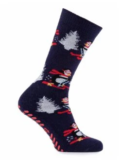 TOTES 2 Pack Original Slipper Sox - Multi -Totes TTQK7 SQ3 0000000029 MULTI SLd