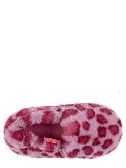 TOTES Girls Short Boot Slipper - Pink -Totes TU7MW SQ4 0000000063 PINK SLt