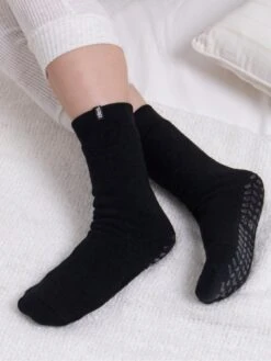 TOTES Thermal Original Slipper-Sox - Black -Totes U6CNJ SQ4 0000000004 BLACK MDd