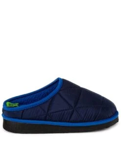 TOTES Boys Premium Quilted Mini Me Slipper - Navy -Totes U7MRG SQ3 0000000048 NAVY SLs