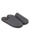 TOTES Waffle Mule With 360 Comfort & Pillowstep Slipper - Dark Grey -Totes UHHKR SQ1 0000000070 DARK GREY SLs