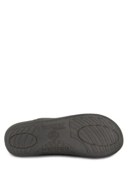 TOTES Mens Airtex Suedette Mule Slippers With 360 Comfort & Pillowstep - Grey -Totes UHHKV SQ5 0000000005 GREY SLu