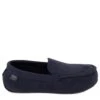 TOTES Mens Airtex Suedette Moccasin Slippers With Memory Foam & Pillowstep - Navy 2 TOTES Mens Airtex Suedette Moccasin Slippers With Memory Foam & Pillowstep - Navy -Totes UHHKW SQ1 0000000048 NAVY SLs