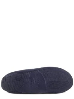 TOTES Mens Airtex Suedette Moccasin Slippers With Memory Foam & Pillowstep - Navy -Totes UHHKW SQ5 0000000048 NAVY SLu