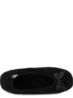 TOTES Isotoner Terry Ballet With Pillowstep - Black 8 TOTES Isotoner Terry Ballet With Pillowstep - Black -Totes UN47W SQ4 0000000004 BLACK SLt