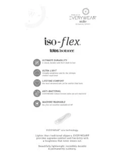 TOTES Isotoner Ladies Iso-flex Herringbone Full Back Slipper - Navy -Totes UN4CE SQ3 0000000048 NAVY SLf