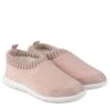 TOTES Isotoner Ladies Iso- Flex Herringbone Bootie Slipper - Pink -Totes UN4E3 SQ1 0000000063 PINK SLs
