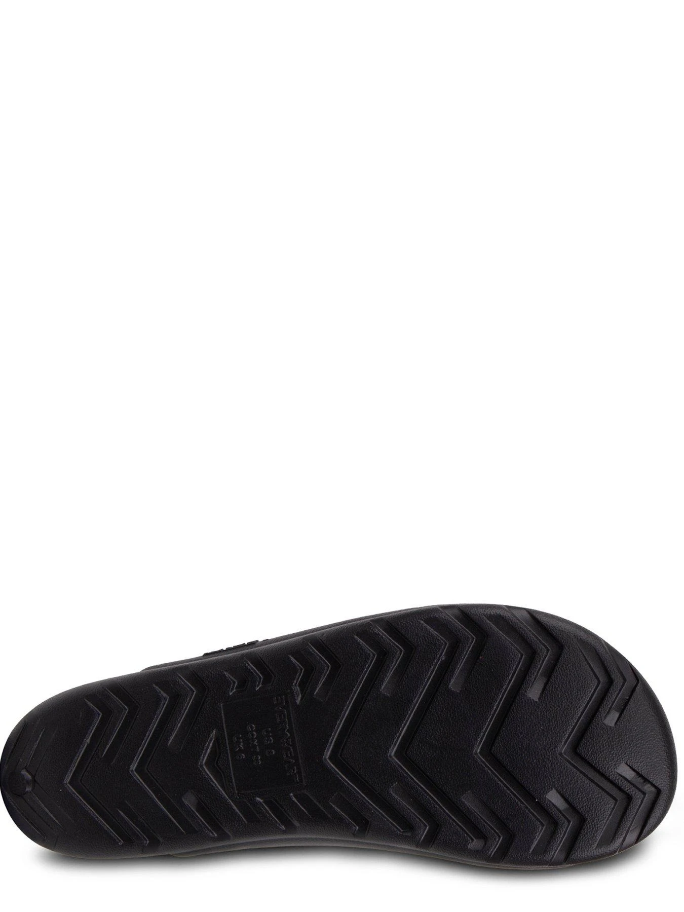 TOTES Ladies Solbounce Buckle Cross Slide Sandals - Black 7 TOTES Ladies Solbounce Buckle Cross Slide Sandals - Black - Image 5