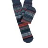 TOTES Original Novelty Slipper Socks - Multi 1 TOTES Original Novelty Slipper Socks - Multi -Totes V6QP2 SQ1 0000000690 STRIPE SLf