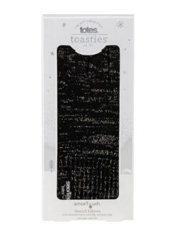 TOTES 1pp Stretch Knitted Smartouch Glove -Totes V7G37 SQ3 0000000004 BLACK SLd