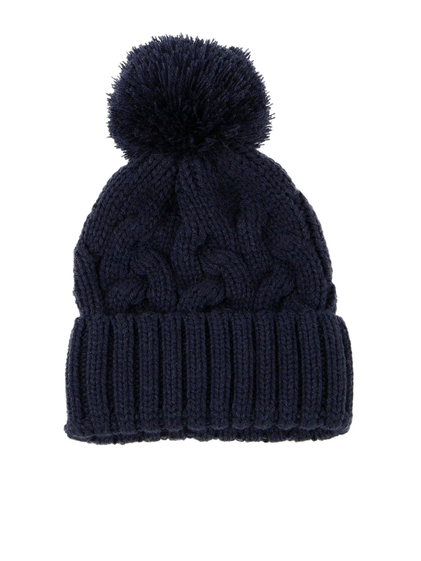 TOTES Chunky Knit Hat - Navy 3 TOTES Chunky Knit Hat - Navy