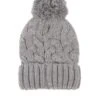 TOTES Chunky Knit Hat - Grey -Totes VCT2F SQ1 0000000005 GREY SLf