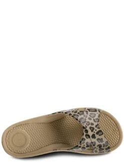 TOTES Ladies Solbounce Cross Strap Slide Print 10 TOTES Ladies Solbounce Cross Strap Slide Print -Totes VGL3U SQ4 0000000108 BEIGE SLt