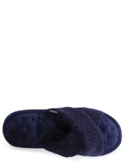 TOTES Popcorn Crossover Open Toe - Navy -Totes VGL3W SQ4 0000000048 NAVY SLt