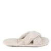 TOTES Popcorn Crossover Open Toe - Beige -Totes VGL3Y SQ1 0000000108 BEIGE SLs