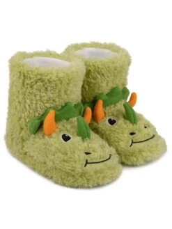 TOTES Dino Boot Slippers