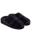 TOTES Kids Borg Check Eva Mini Me Slippers - Navy -Totes VNO4K SQ1 0000000048 NAVY SLs