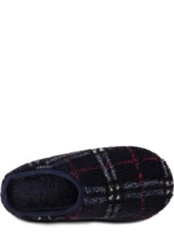 TOTES Kids Borg Check Eva Mini Me Slippers - Navy -Totes VNO4K SQ4 0000000048 NAVY SLt