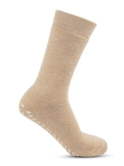 TOTES Totes1pp Thermal Brushed Original Slipper Socks With 3.0 Tog Rating - Contains Recycled Yarns -Totes VNS2T SQ4 0000000067 CREAM MDd