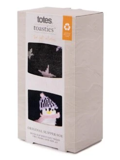 TOTES Totes2pp Original Slipper Socks - Contains Recycled Yarns - Multi -Totes VNS4J SQ4 0000000029 MULTI MDo