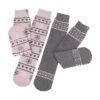 TOTES Totes2pp Original Slipper Socks - Contains Recycled Yarns -Totes VNS4L SQ1 0000000029 MULTI PKf