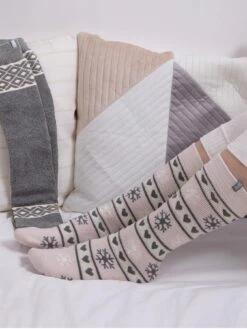 TOTES Totes2pp Original Slipper Socks - Contains Recycled Yarns -Totes VNS4L SQ3 0000000029 MULTI MDb