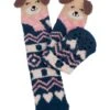 TOTES Totes1pp Novelty Super Soft Slipper Socks - Contains Recycled Yarns -Totes VNS4N SQ1 0000000029 MULTI MDf