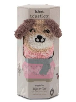TOTES Totes1pp Novelty Super Soft Slipper Socks - Contains Recycled Yarns -Totes VNS4N SQ3 0000000029 MULTI MDo