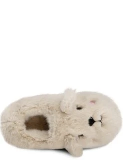 TOTES Novelty Bear Faux Fur Slippers - Cream -Totes VNVWX SQ4 0000000067 CREAM SLt