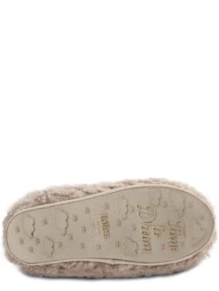 TOTES Faux Fur Short Boot Slippers - Cream -Totes VNVX6 SQ5 0000000067 CREAM SLu