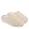 TOTES Quilted Borg Eva Slippers - Icons Range - Cream -Totes VNVX8 SQ1 0000000067 CREAM SLs
