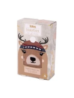 TOTES Original Novelty Reindeer Slipper Sox -Totes VPD7P SQ3 0000000029 MULTI MDo