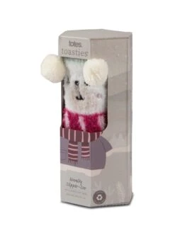 TOTES Novelty Bear Super Soft Socks -Totes VPD7R SQ3 0000000143 BROWN MDo