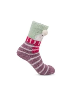 TOTES Novelty Bear Super Soft Socks -Totes VPD7R SQ4 0000000143 BROWN MDd