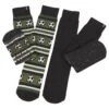 TOTES 2 Pack Original Football Slipper Socks - Multi 2 TOTES 2 Pack Original Football Slipper Socks - Multi -Totes VQ8GA SQ1 0000000029 MULTI SLf