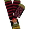 TOTES Original Novelty Cow Slipper Socks - Multi