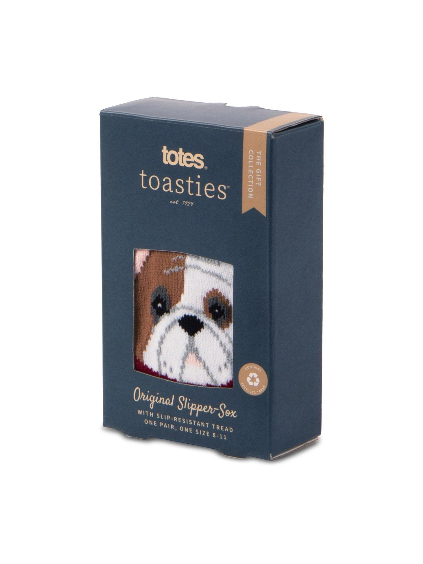 TOTES Original Novelty Dog Slipper Socks - Multi 5 TOTES Original Novelty Dog Slipper Socks - Multi - Image 3