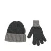 TOTES Chunky Knitted Hat And Glove Set -Totes VQA5U SQ1 0000000005 GREY SLf