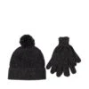 TOTES Hat And Gloves Set -Totes VQA6I SQ1 0000000004 BLACK SLf