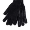 TOTES Brushed Thermal Knitted Smartouch Gloves -Totes VQA6K SQ1 0000000004 BLACK SLf