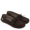 TOTES Distressed Moccasin Slipper - Brown -Totes VQA6S SQ1 0000000143 BROWN SLs