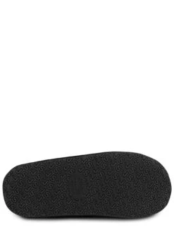 TOTES Just Sheepskin Cooper Leather Curly Mule Slipper -Totes VQA6T SQ5 0000000004 BLACK SLu