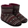 TOTES Fairisle Knit Boot Slippers - Multi 2 TOTES Fairisle Knit Boot Slippers - Multi -Totes VQA6U SQ1 0000000029 MULTI SLs