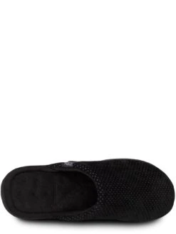 TOTES Isotoner Airtex Suedette Mule Slipper - Black 8 TOTES Isotoner Airtex Suedette Mule Slipper - Black -Totes VQA6Y SQ4 0000000004 BLACK SLt