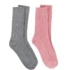 TOTES 2 Pk Ladies Cashmere Ankle Socks -Totes VRHE0 SQ1 0000000029 MULTI MDf